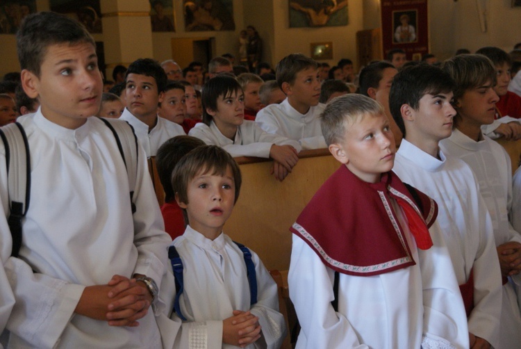 Ministranci w Turzy Śląskiej