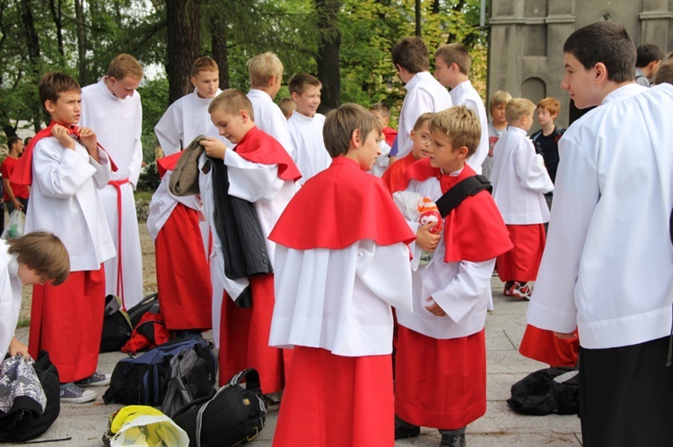 Ministranci w Piekarach Śląskich