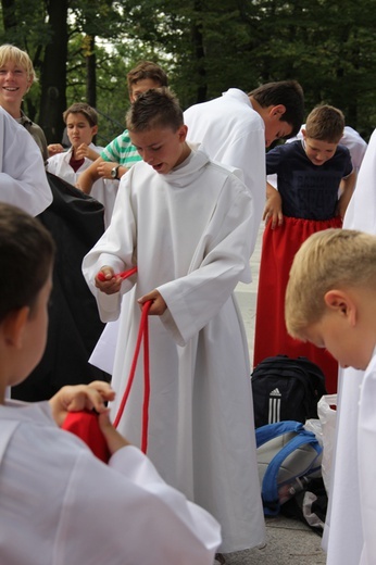 Ministranci w Piekarach Śląskich