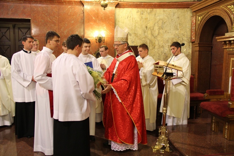 Ministranci w Piekarach Śląskich