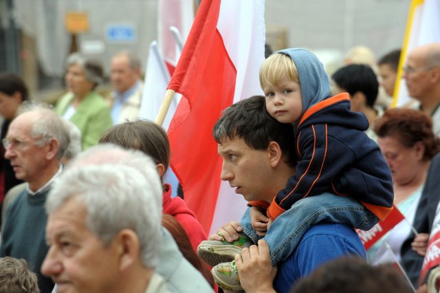 Marsz poparcia - Dzierżoniów