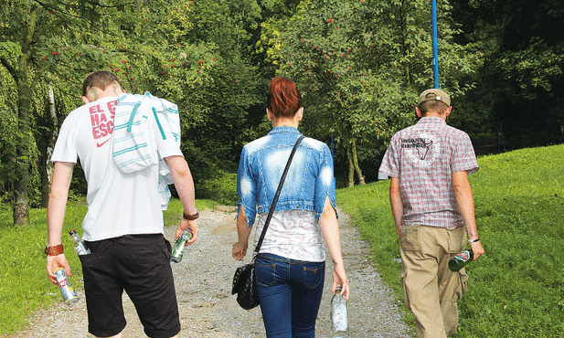 Panna miała pecha...