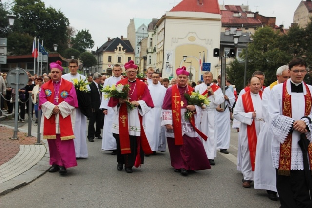 Polsko-czeska procesja ku czci św. Melchiora w Cieszynie