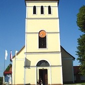 Kościół św. Andrzeja Boboli w Białej Piskiej, gdzie znajduje się epitafium