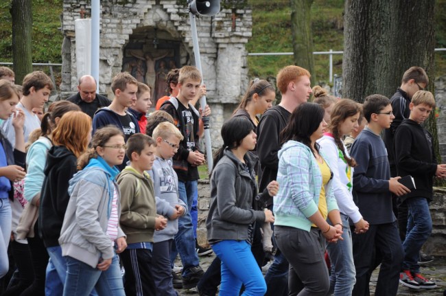 Ministranci na Górze św. Anny