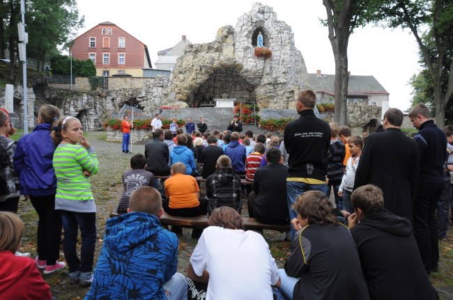 Ministranci na Górze św. Anny