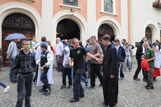 Ministranci na Górze św. Anny