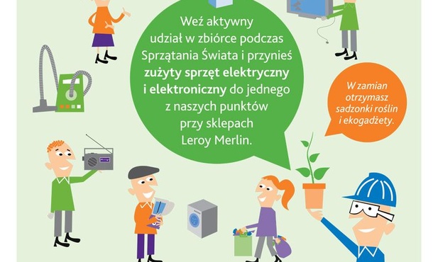 Wysprzątaj świat z elektroodpadów