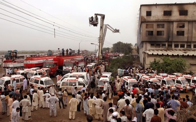 Już 289 ofiar pożaru w Karaczi