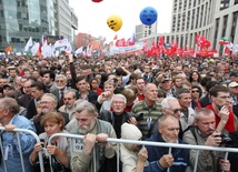 Manifestacja antyputinowska w Moskwie