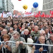 Manifestacja antyputinowska w Moskwie