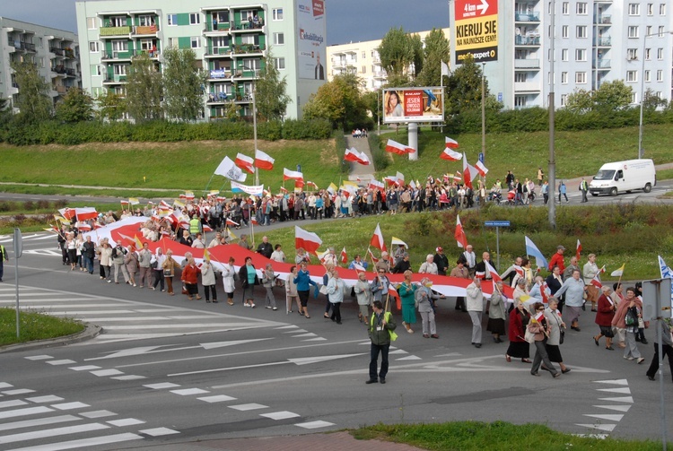 Marsz w obronie TV TRWAM w Gorzowie Wlkp.