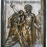  „Błogosławieni, którzy... uwierzyli”. Św. Tomasz i Jezus. Fragm. drzwi z Bazyliki św. Piotra w Rzymie