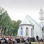 We wszystkich nabożeństwach w trakcie odpustu w Płokach uczestniczył tłum wiernych