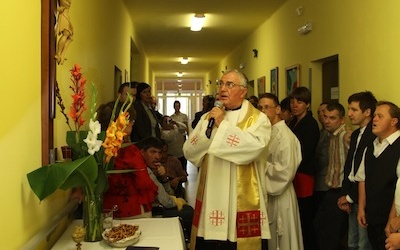 Uroczyste poświęcenie Warsztatu Terapii Zajęciowej