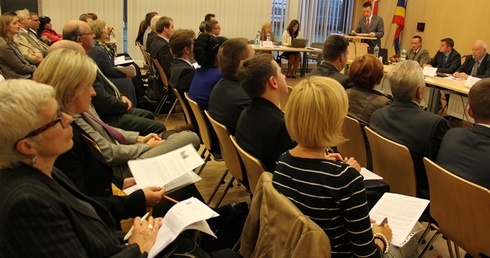 Wspólne posiedzenie radnych Wilanowa i Ursynowa