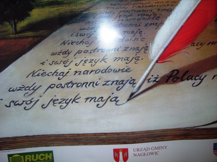 "A niechaj narodowie wżdy postronni znają, iż Polacy nie gęsi, iż swój język mają"