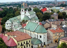  Lublin jest jednym z wielu miast, gdzie w krajobraz wpisują się wieże kościołów 