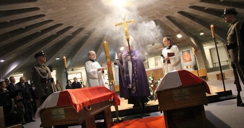 Ceremonia pogrzebowa Korbońskich 