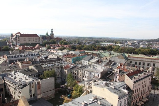 Kraków z dachu