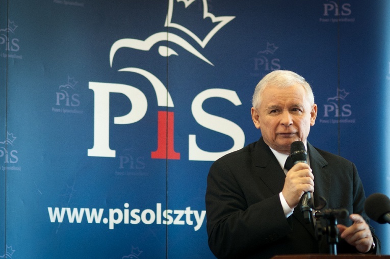 Wizyta Jarosława Kaczyńskiego w Olsztynie