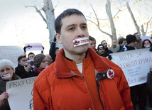  Krešimir Miletić, jeden z liderów stowarzyszenia Vigilare, które organizuje akcję sprzeciwu wobec nowej ustawy o in vitro