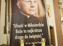 Relikwie bł. ks. Michała Sopoćki w Brzesku