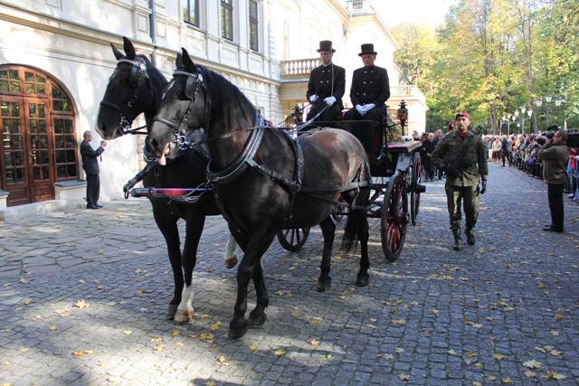 Pożegnanie na żywieckim Zamku Habsburgów