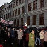 Marsz w obronie wolności mediów w Cieszynie