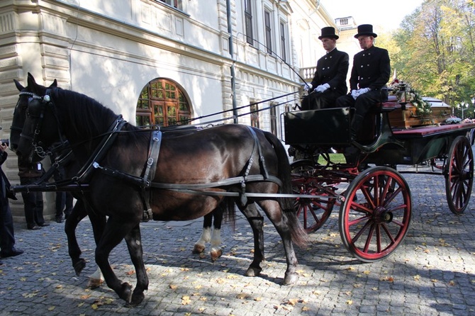 Tłumy żegnały śp. Marię Krystynę Habsburg w Żywcu