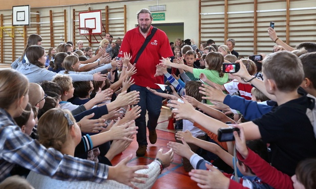Olimpijczycy w szkole olimpijczyków