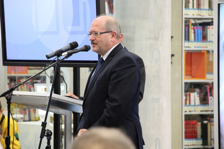 Otwarcie Centrum Informacji Naukowej i Biblioteki Akademickiej w Katowicach 