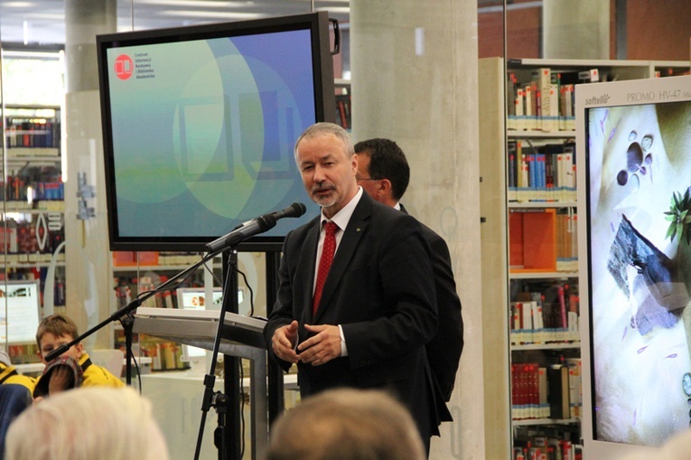Otwarcie Centrum Informacji Naukowej i Biblioteki Akademickiej w Katowicach 