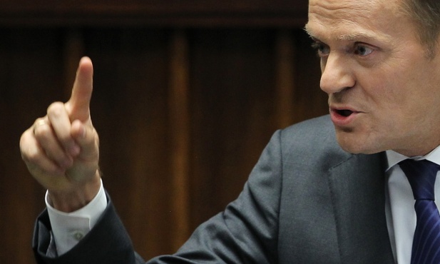 Tusk: Sejm może zdecydować o wysokości odpisu na Kościół