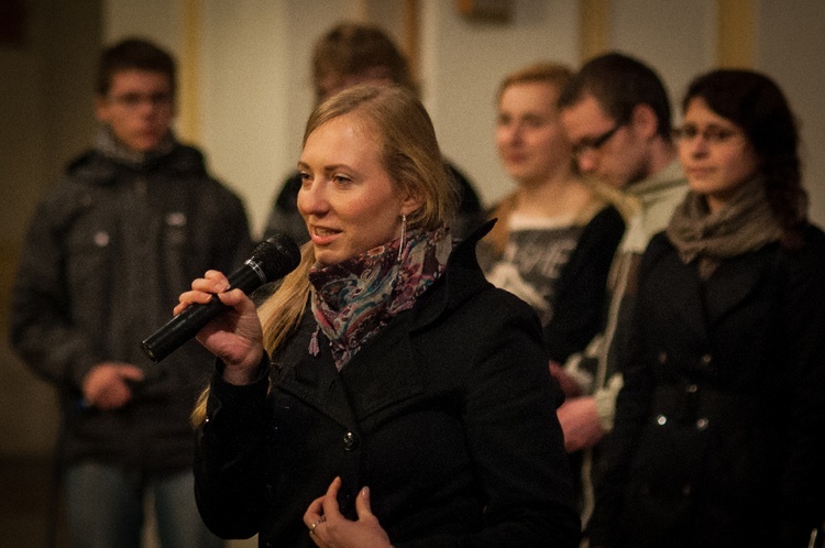 Młodzież z ruchu Światło-Życie zorganizowała w Bisztynku koncert ewangelizacyjny 