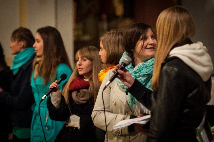 Młodzież z ruchu Światło-Życie zorganizowała w Bisztynku koncert ewangelizacyjny 