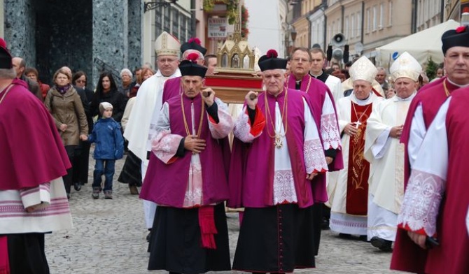 Uroczystości kadłubkowe w Sandomierzu 