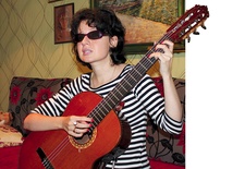 Katarzyna ze swoim instrumentem