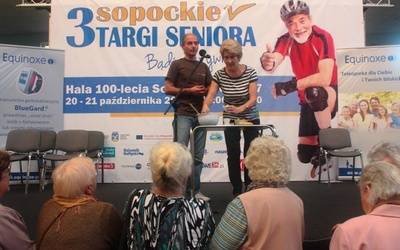 Organizatorzy Sopockich Targów Seniora zapewniają wiele atrakcji. Jedną z nich jest pokaz gotowania. 