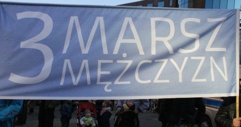 Marsz mężczyzn jest jedyną tego typu inicjatywą w Polsce