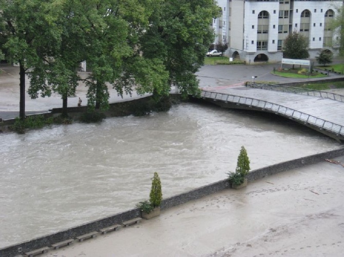 Powódź w Lourdes