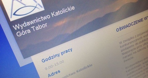 Kuria praska ostrzega przed oficyną "Góra Tabor"