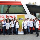 Kilkudziesięciu studentów oddało krew na UKSW