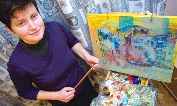 Olena Surina prowadzi artystycznego bloga na lesurina.blogspot.com