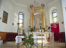  Prezbiterium stanowi dawna, XVII-wieczna kaplica  