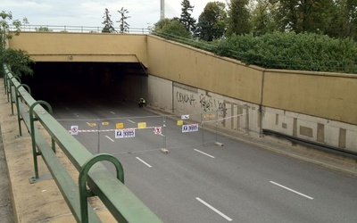 Tunel Wisłostrady pozostaje zamknięty od ponad 2 miesięcy