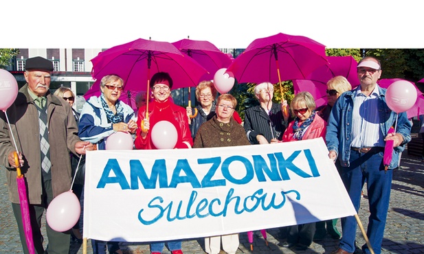 Członkowie Sulechowskiego Klubu Amazonek organizują m.in. wigilię, Dzień Kobiet i andrzejki