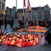 Prezydent Kaczorowski we Wrocławiu 