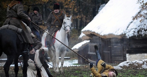 Zwalony z konia płk. Dionizy Czachowski został dobity piką rosyjskiego żołdaka