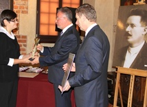 Nagrody wręczał prezydent Tarnowa i starosta powiatu tarnowskiego 